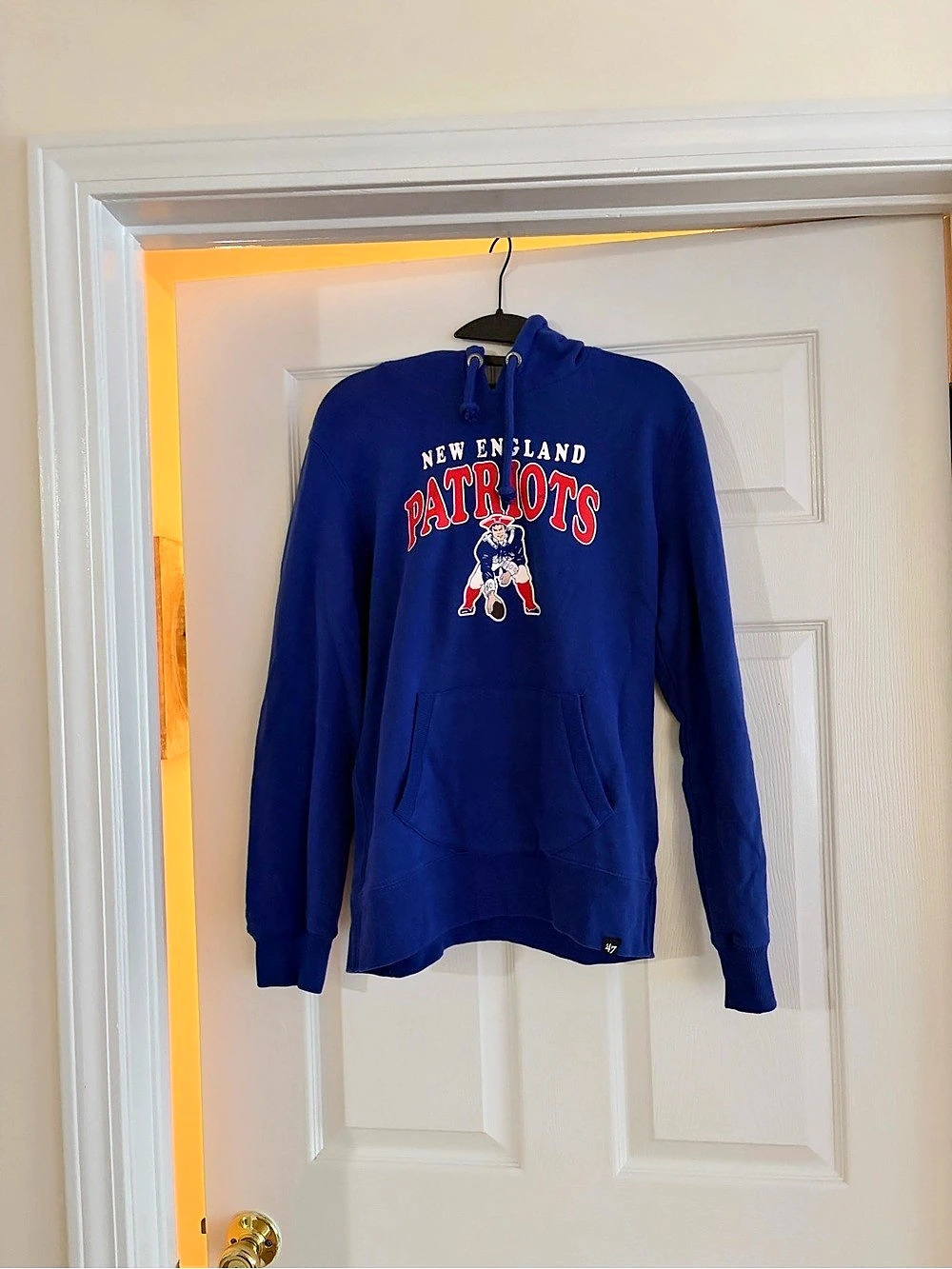New England Patriots '47 Headline Hoodie Blue & Red